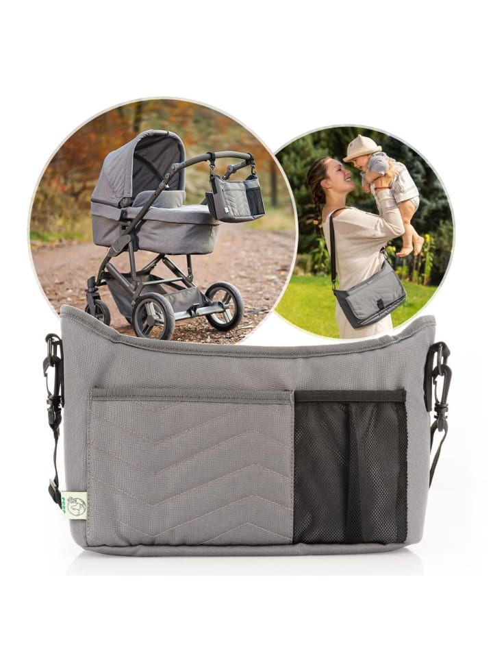 Reer Growing Kinderwagenorganizer mit Wickelunterlage in Grau ab 0 Monate günstig kaufen onesize