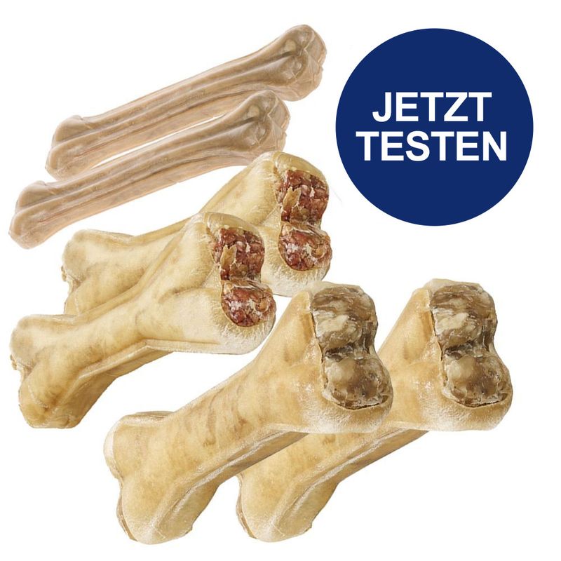 Probierpaket Barkoo Kauknochen Füllung