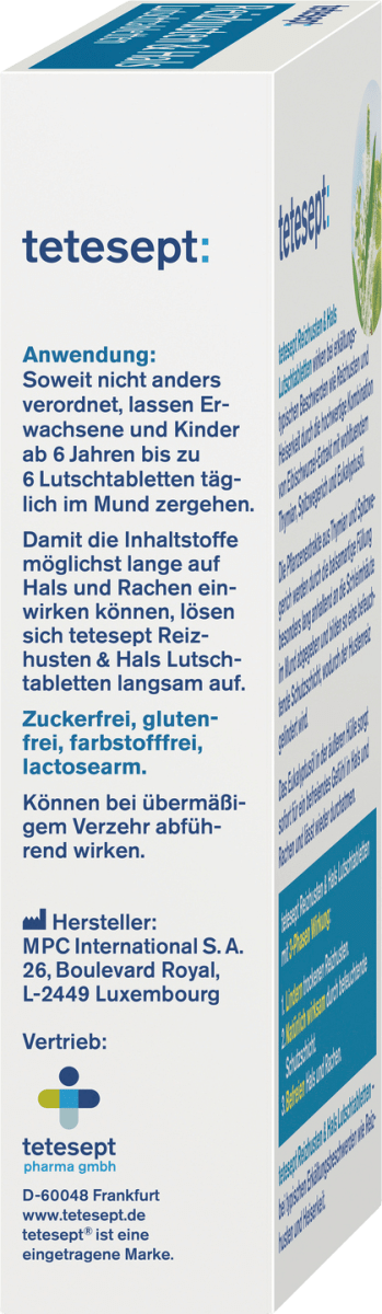 Reizhusten & Hals Lutschtabletten, 20 St