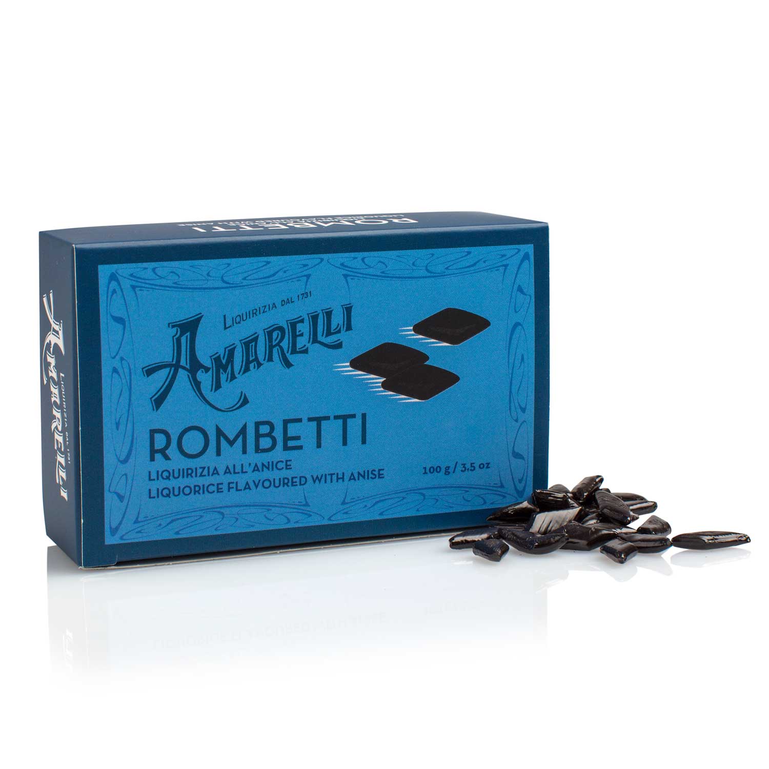 Amarelli Rombetti Box 100g
