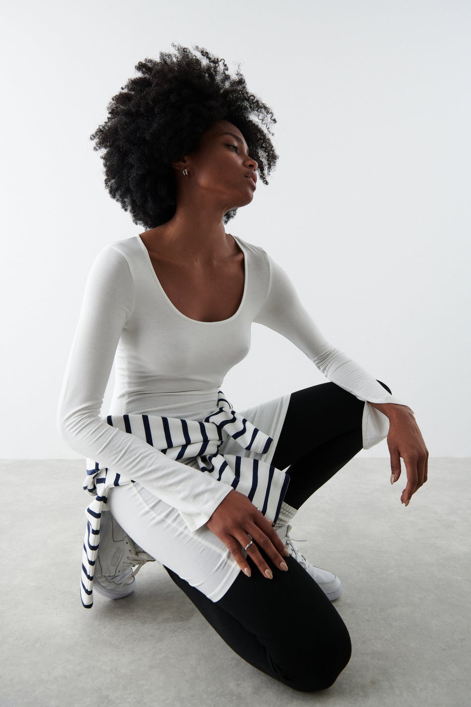 Agnes long top