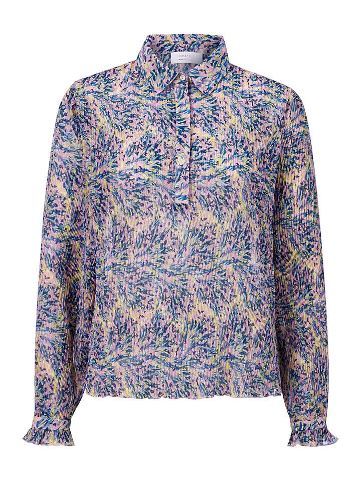 Rich & Royal Bluse in Rosa/ Blau günstig kaufen
