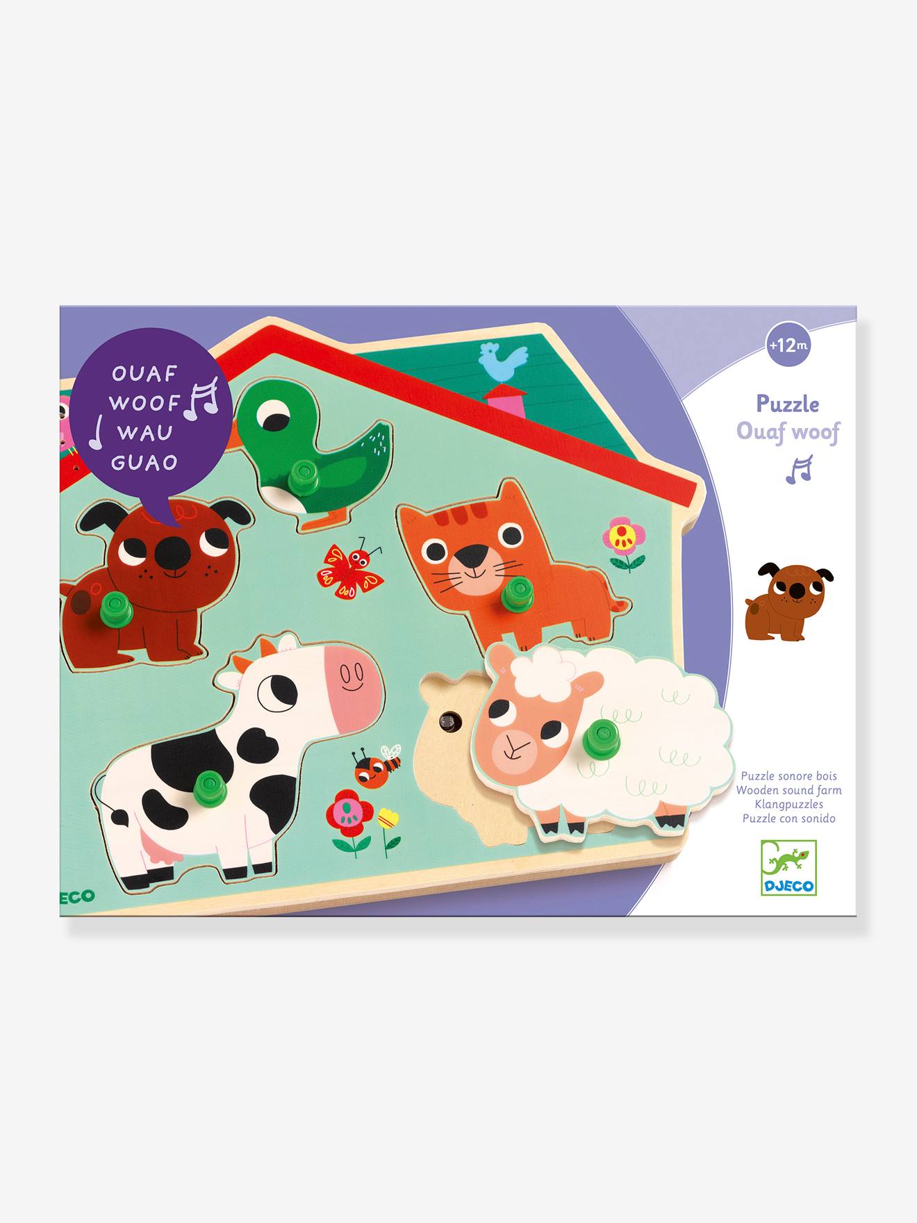 Puzzle Sonore Ouaf Woof