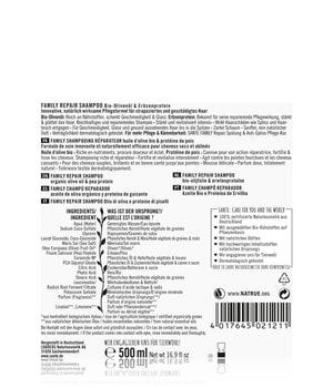 Sante FAMILY Repair Bio-Olivenöl & Erbsenprotein Haarshampoo 500 ml