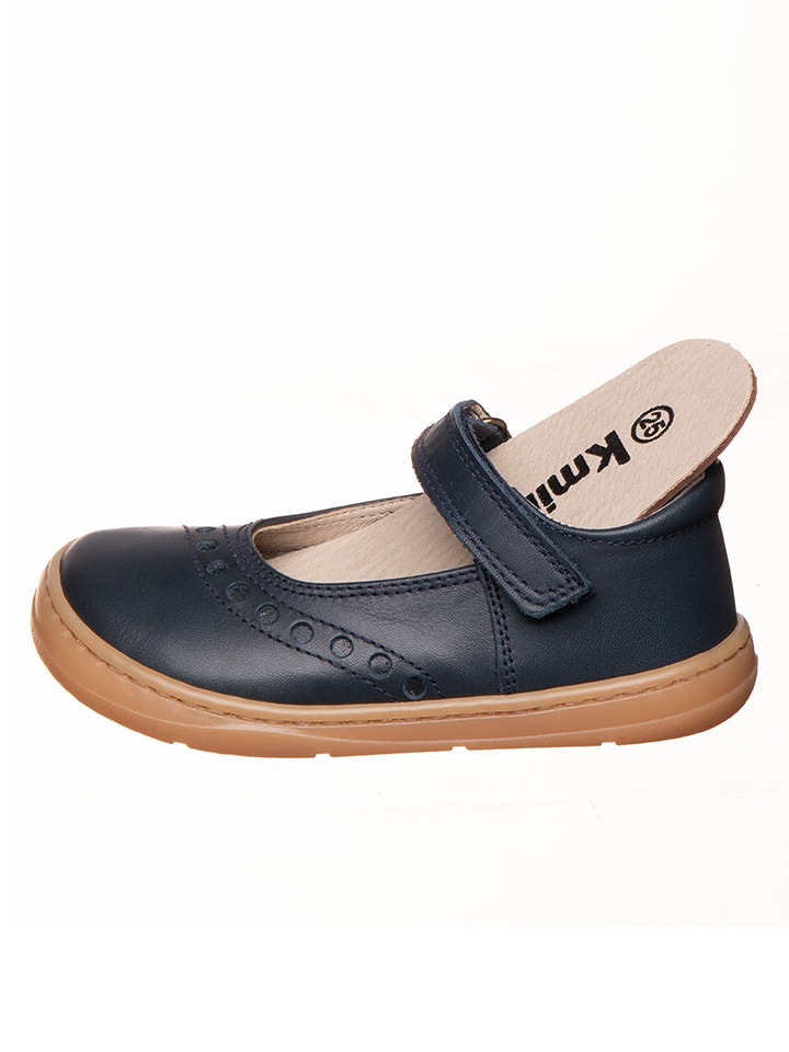 kmins Leder-Barfußschuhe in Dunkelblau günstig kaufen 25