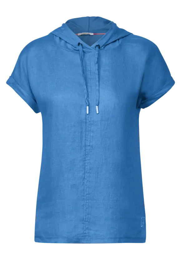 CECIL Leinenbluse im Materialmix