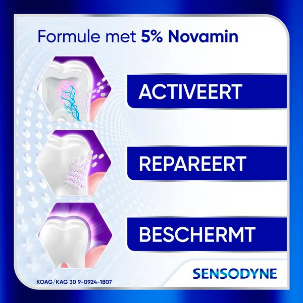 Sensodyne Clinical Repair Deep Clean -hammastahna, lääkinnällinen apuväline - 75 ml