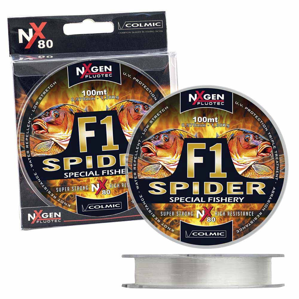 Colmic F1 edderkopp nylon 100m