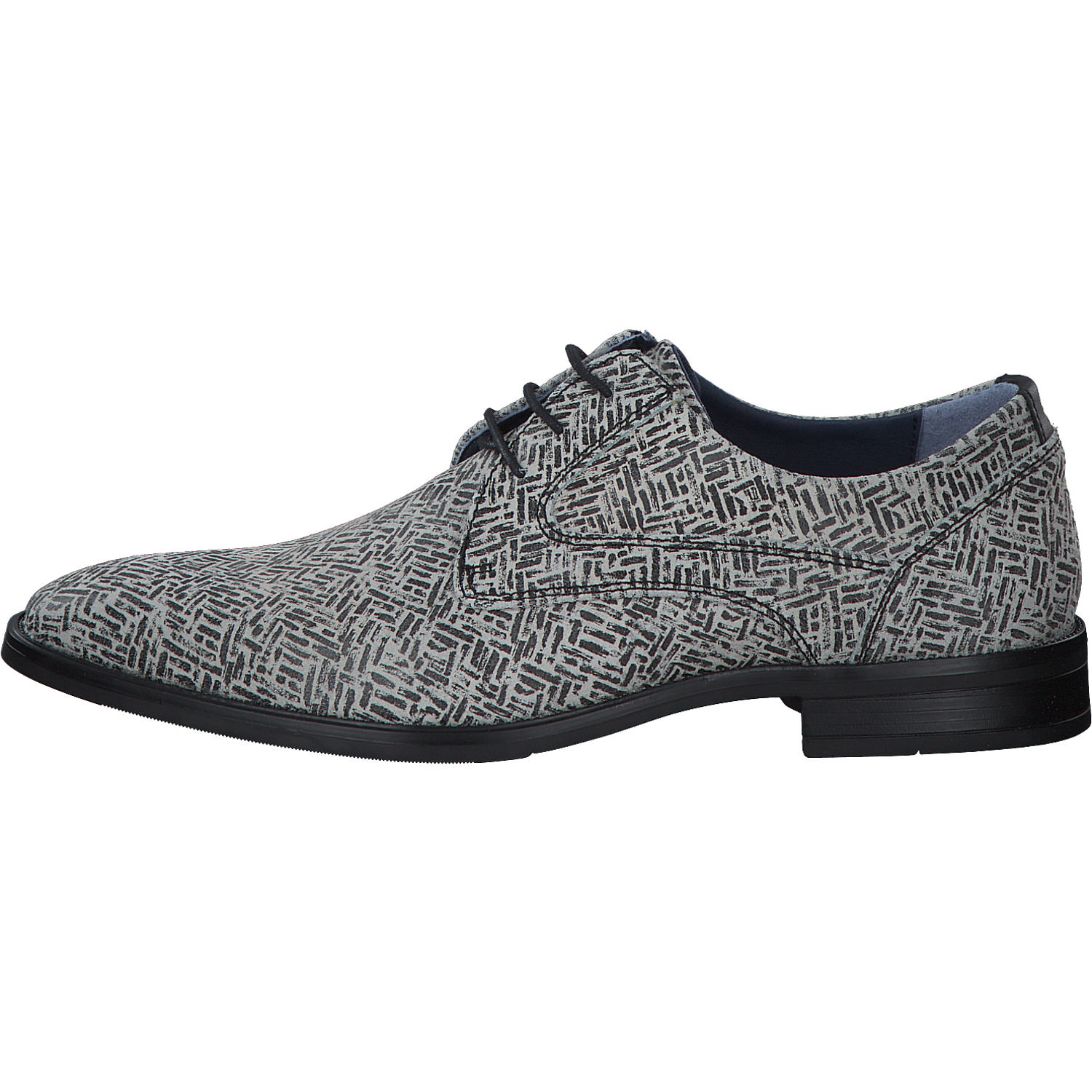 Shoes Unlimited 911 K2 0982B, Klassische Halbschuhe, Herren, weiß schwarz