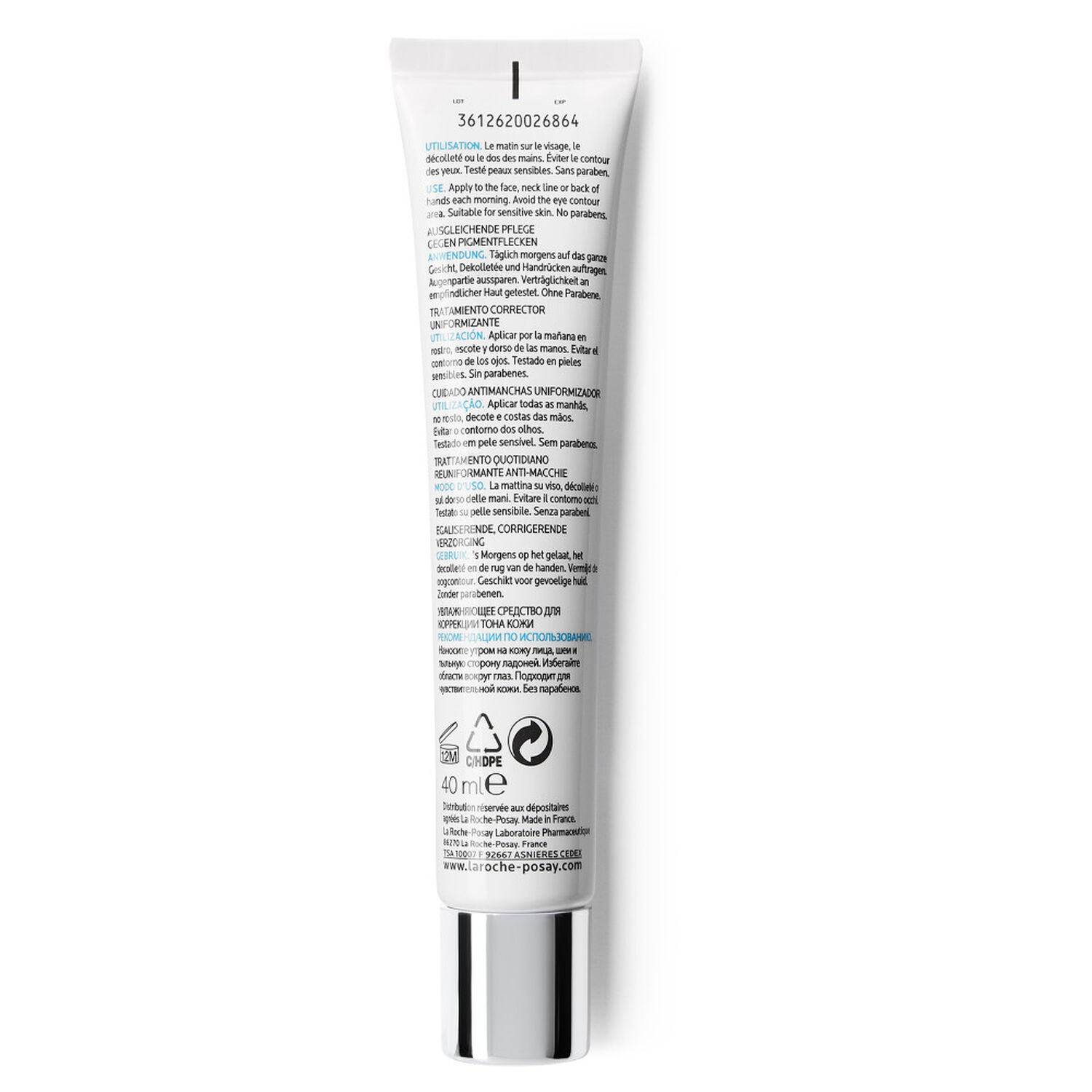la roche-posay Pigmentclar SPF30 Soin Correcteur Réuniformisant 40 ml