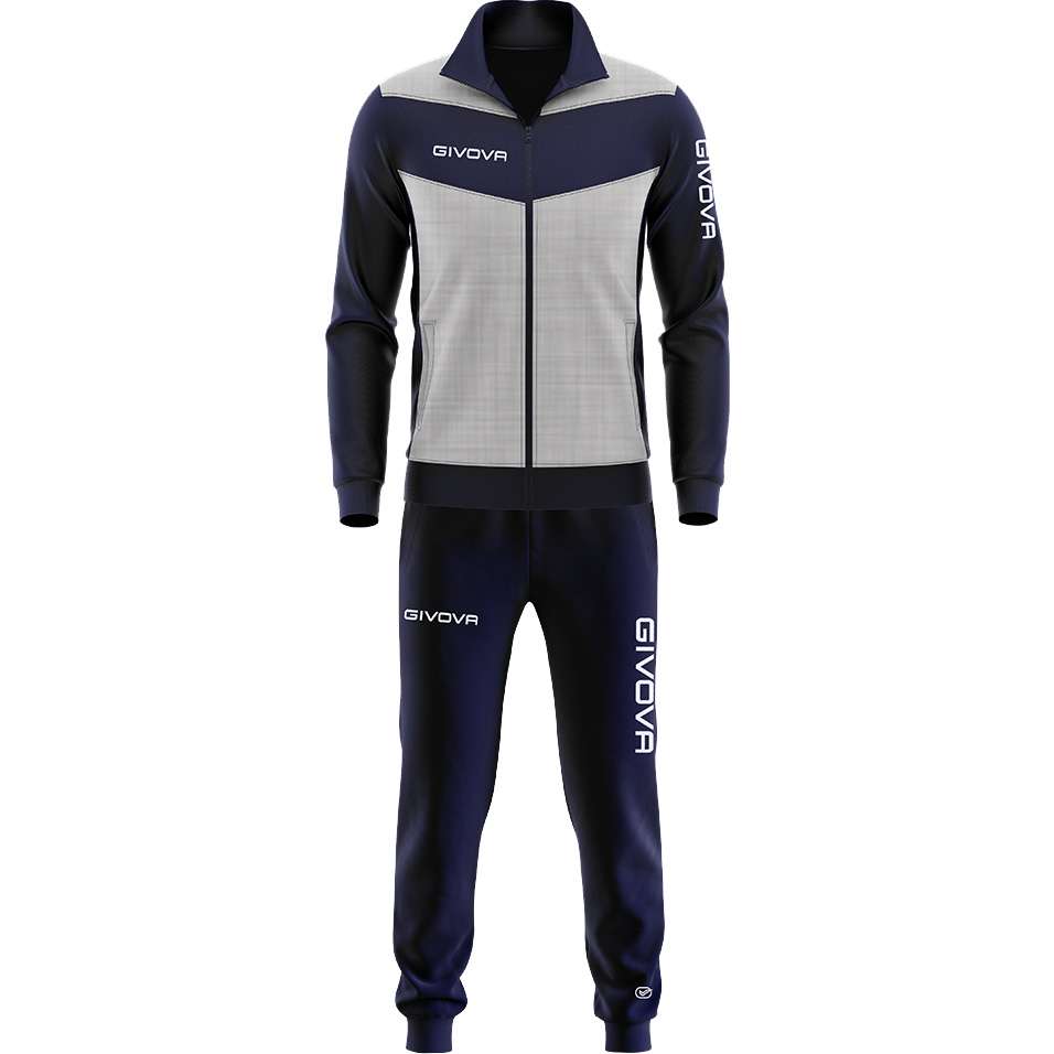 Givova Tuta Visa Luxury Metallic Herren Trainingsanzug TR018L-4304