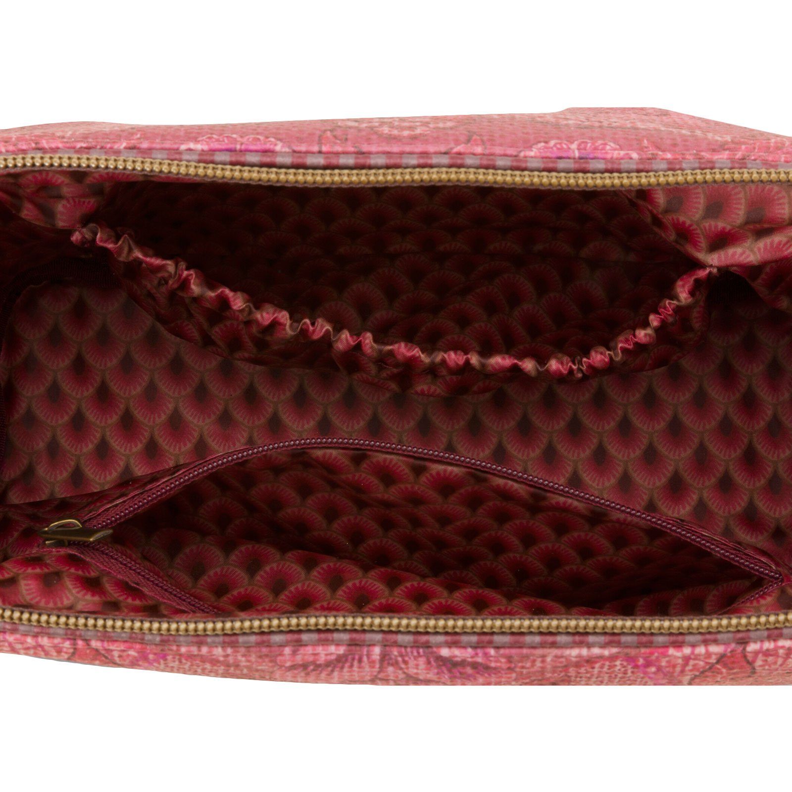 PiP Studio Kosmetiktasche Cosmetic Purse Medium Kyoto Festival, aus pflegeleichtem und abwischbarem Kunstleder