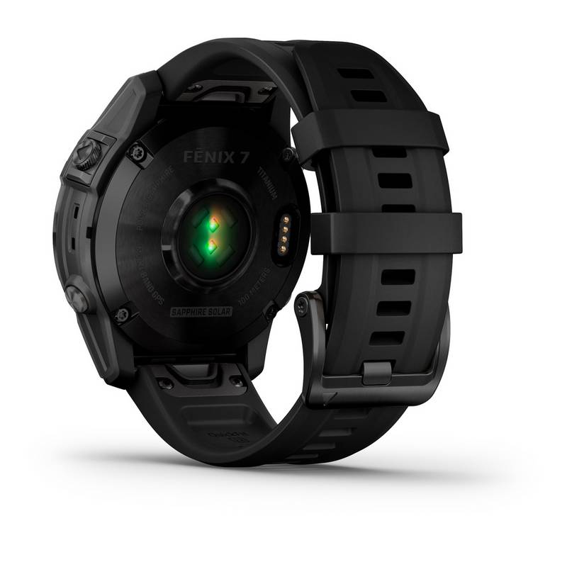 Garmin fenix 7 Sapphire Solar Titan Sportuhr