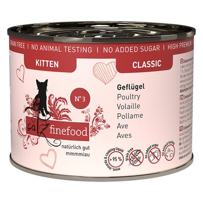 catz finefood Kitten 6 x 200 g