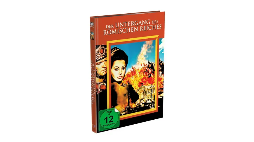 DER UNTERGANG DES RÖMISCHEN REICHES - 2-Disc Mediabook - Cover B - Limited 500 Edition - Uncut  (DVD + Blu-ray)