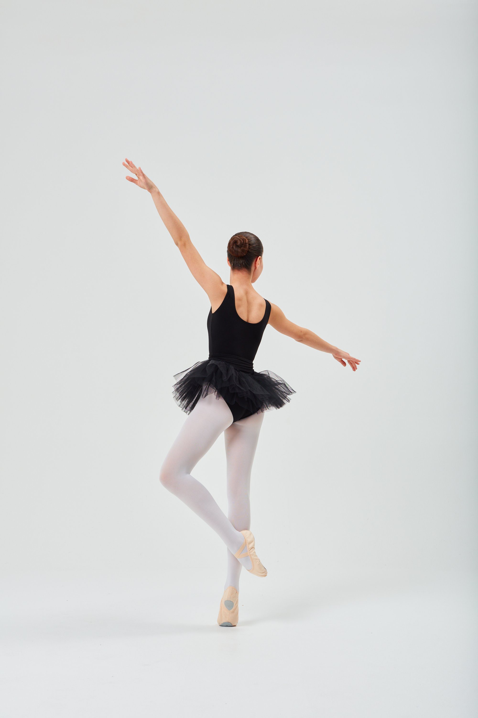 tanzmuster Tüllrock Ballett Tuturock Pia Tutu Ballettrock aus Tüll mit Bund aus Baumwolle