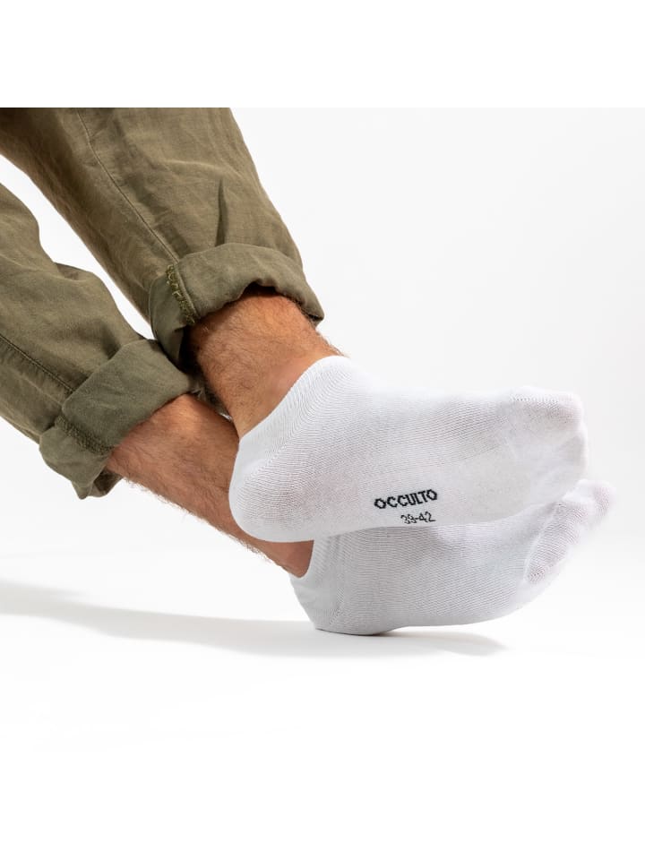 Occulto 10er Pack Sneaker Socken Alex in Schwarz-Weiß günstig kaufen