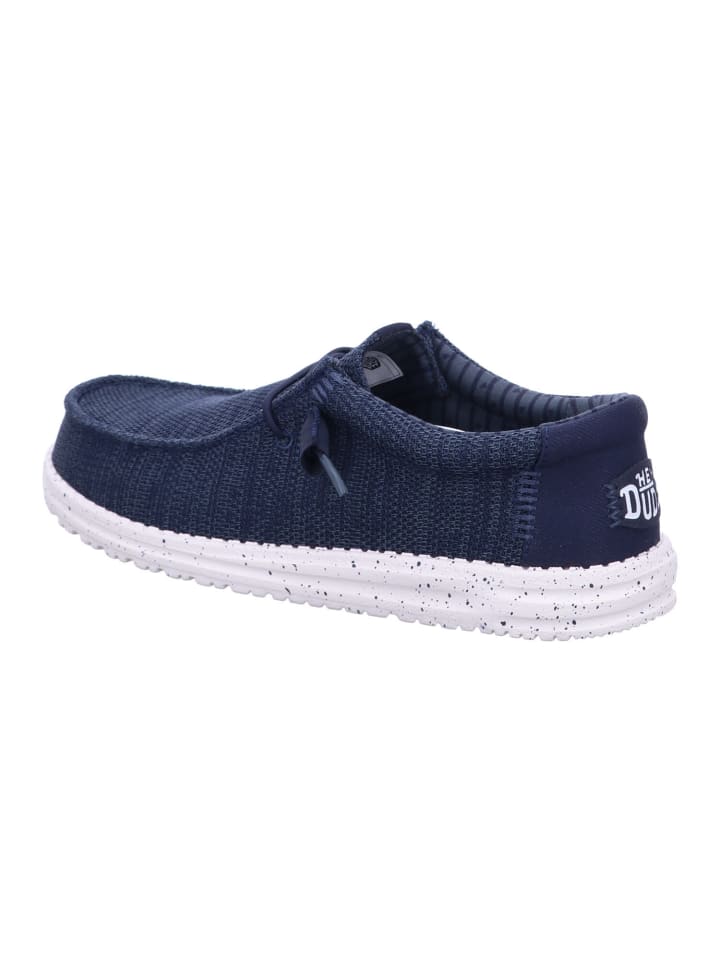 Hey Dude Herren Halbschuhe Wally in Blau günstig kaufen