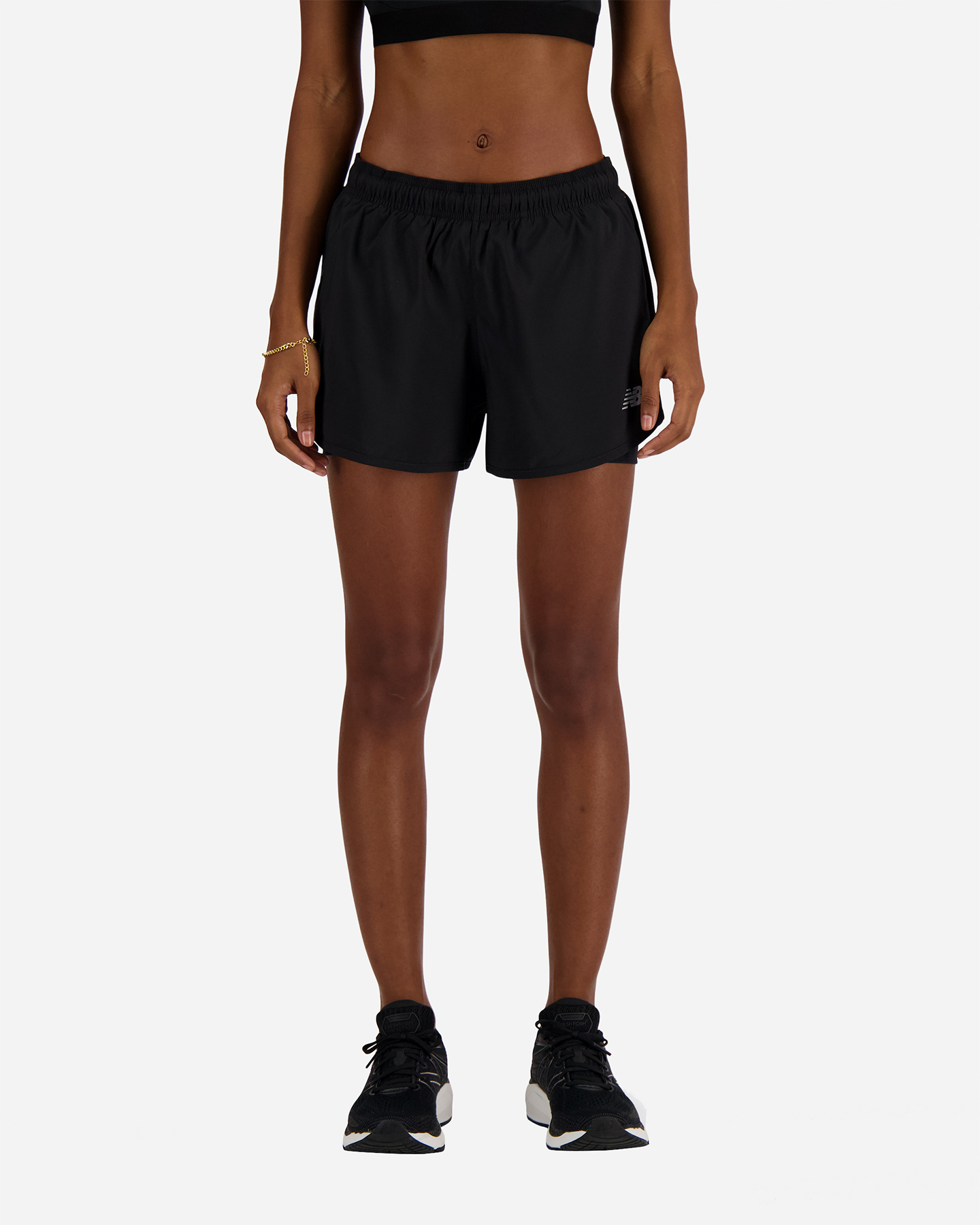 Krátke bežecké topánky New Balance Sport Essential 2v1 W WS41225BK