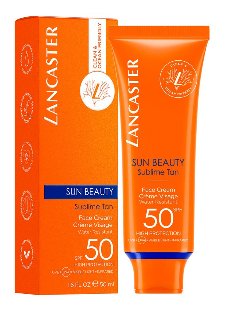 Lancaster Sun Beauty Facial Sunscreen SPF 50 - cremă de față cu protecție solară