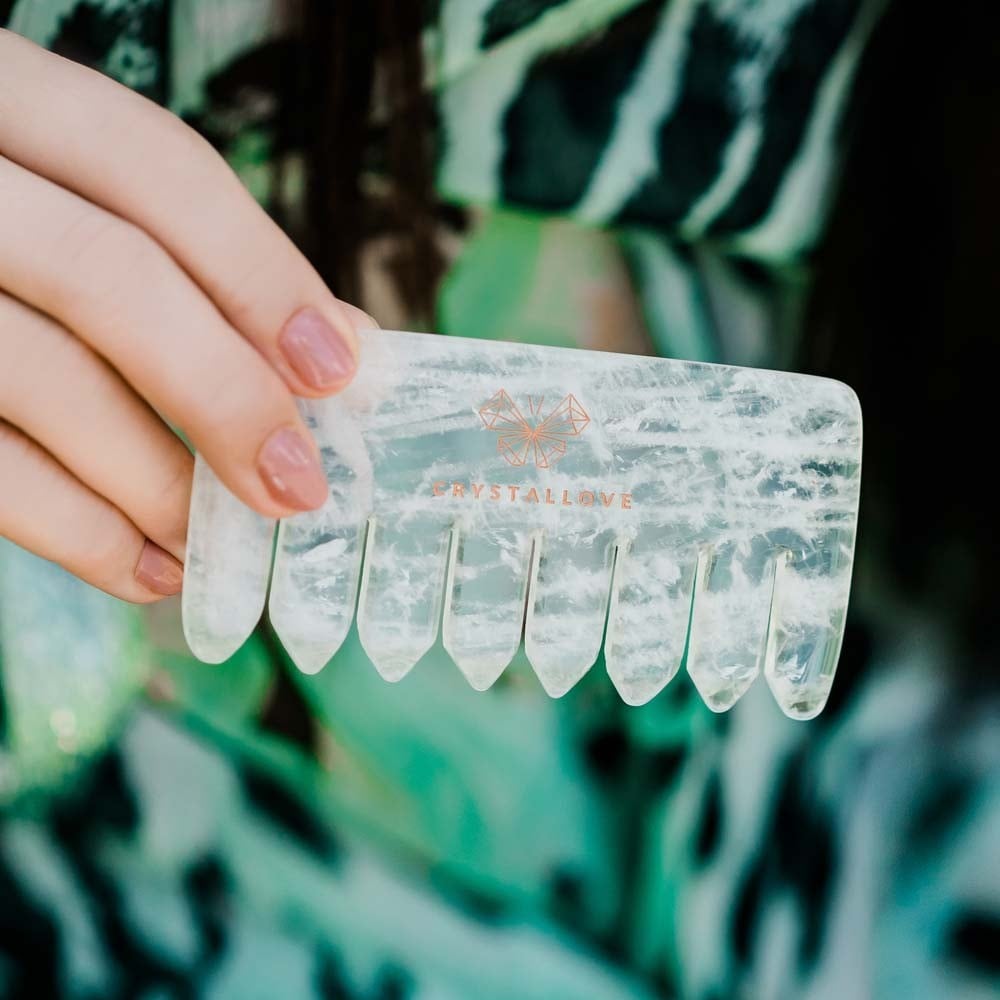 Grzebień kwarcowy Crystallove Clear