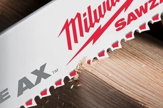 Milwaukee Tillbehör 48475021 Sawzall The AX Tigersågblad Trä 150mm 5-Tpi 5 ST