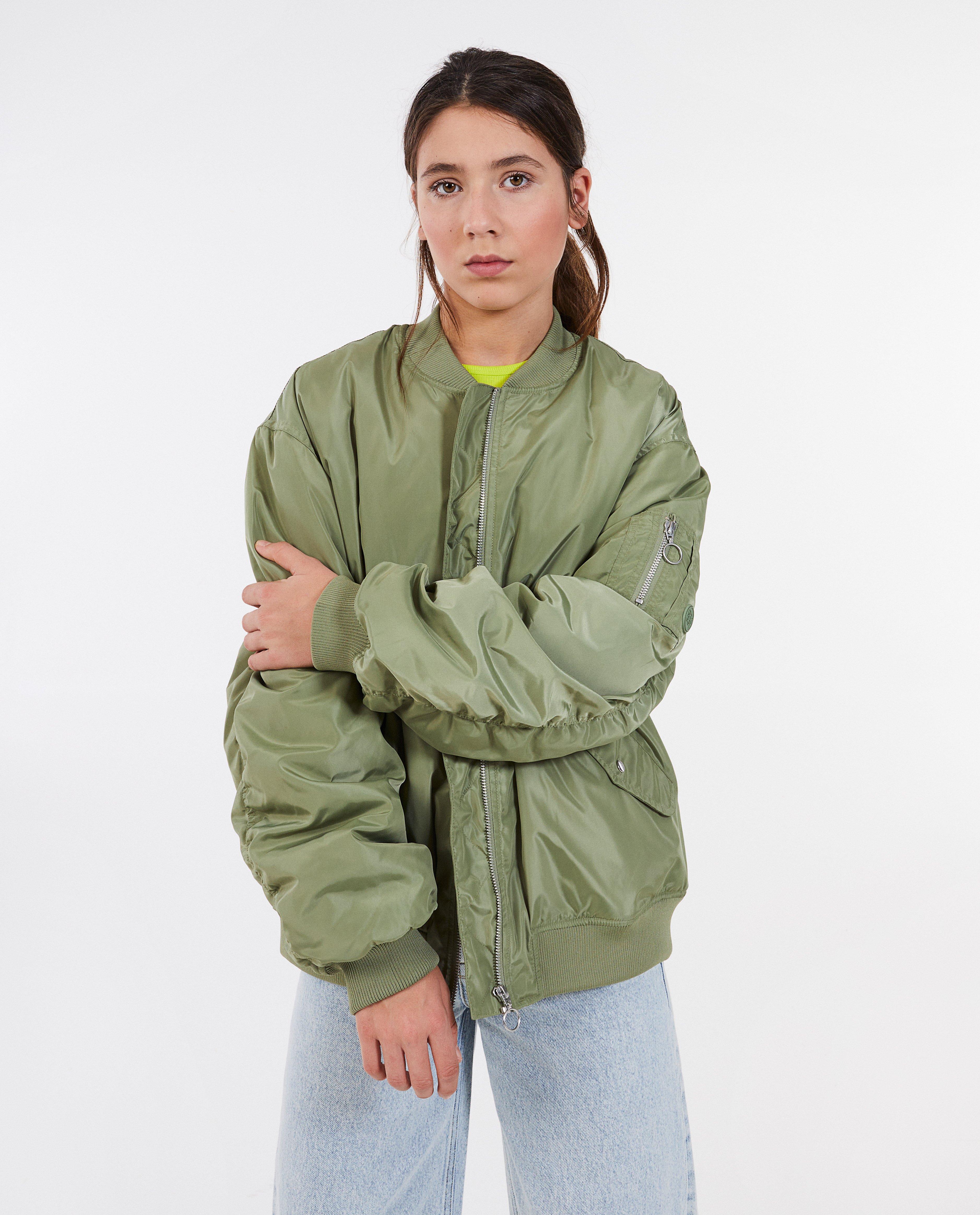 Groggy Green bomber kaki