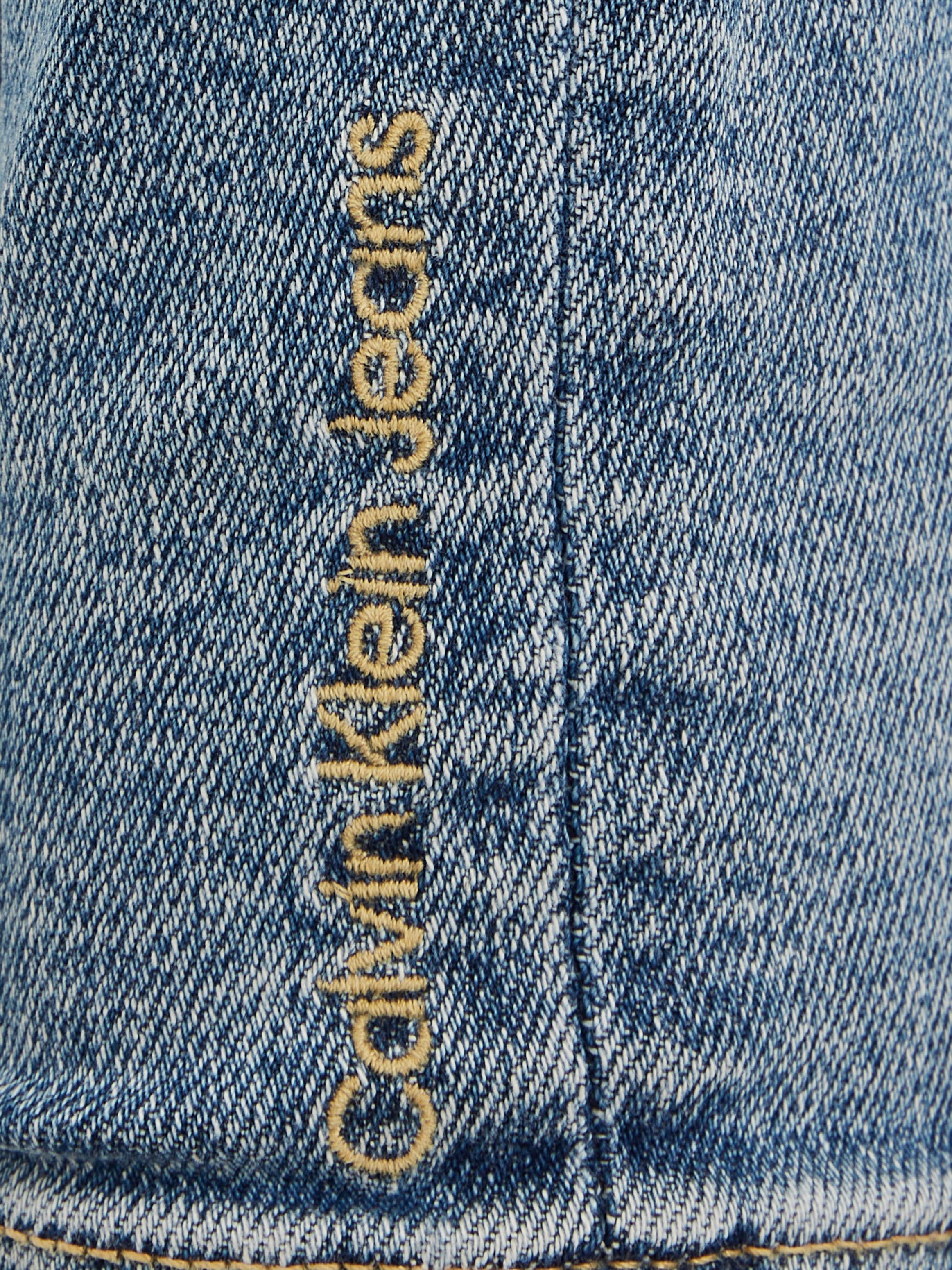 Calvin Klein Jeans Stretch-Jeans MR SKINNY LIGHT BLUE SNAKE