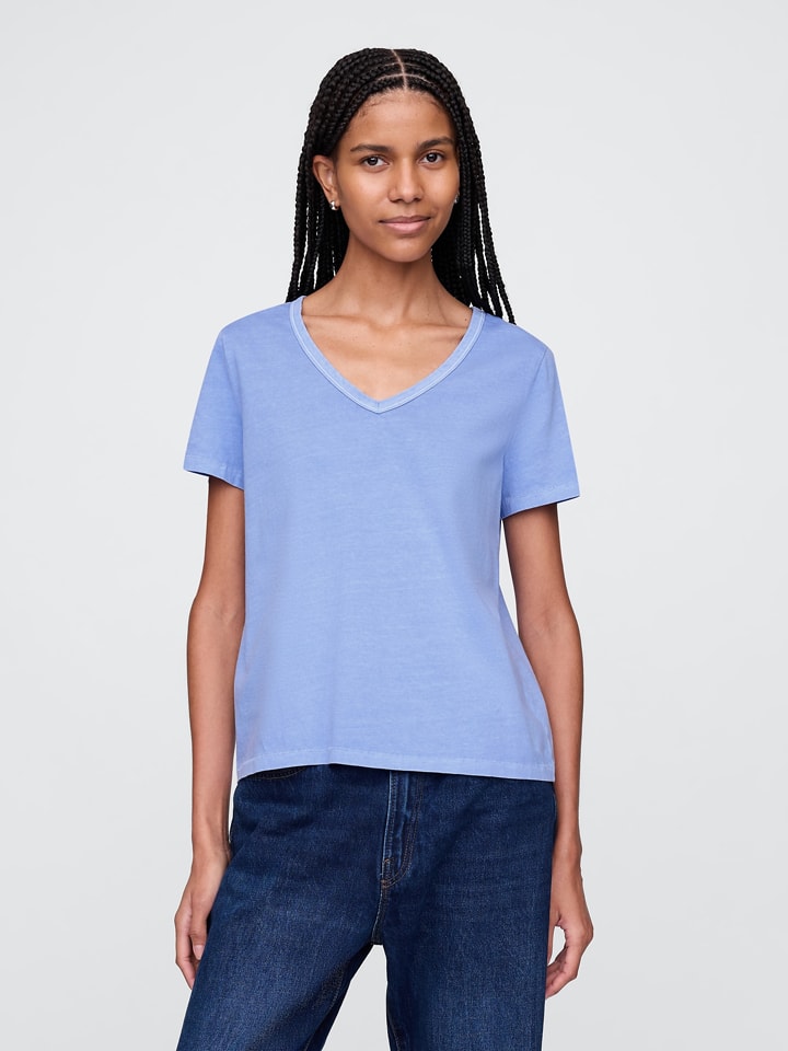 GAP Shirt in Hellblau günstig kaufen