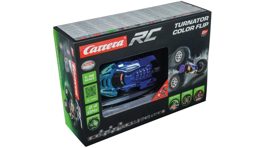 Carrera RC - 2,4GHz Turnator Color Flip