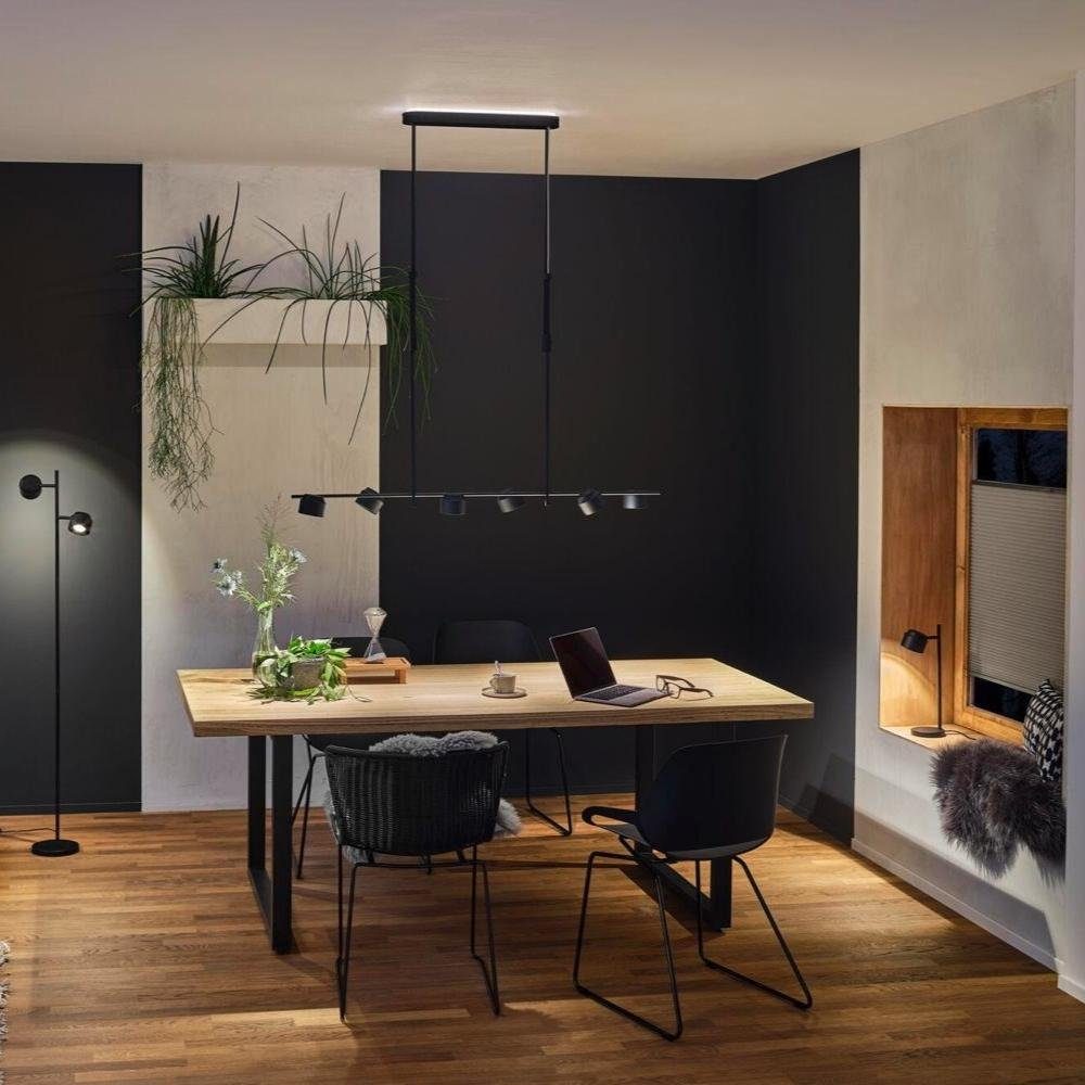 Paulmann LED Tischleuchte LED Tischleuchte Puric Pane in Schwarz 7W 400lm, keine Angabe, Leuchtmittel enthalten: Ja, fest verbaut, LED, warmweiss, Tischleuchte, Nachttischlampe, Tischlampe