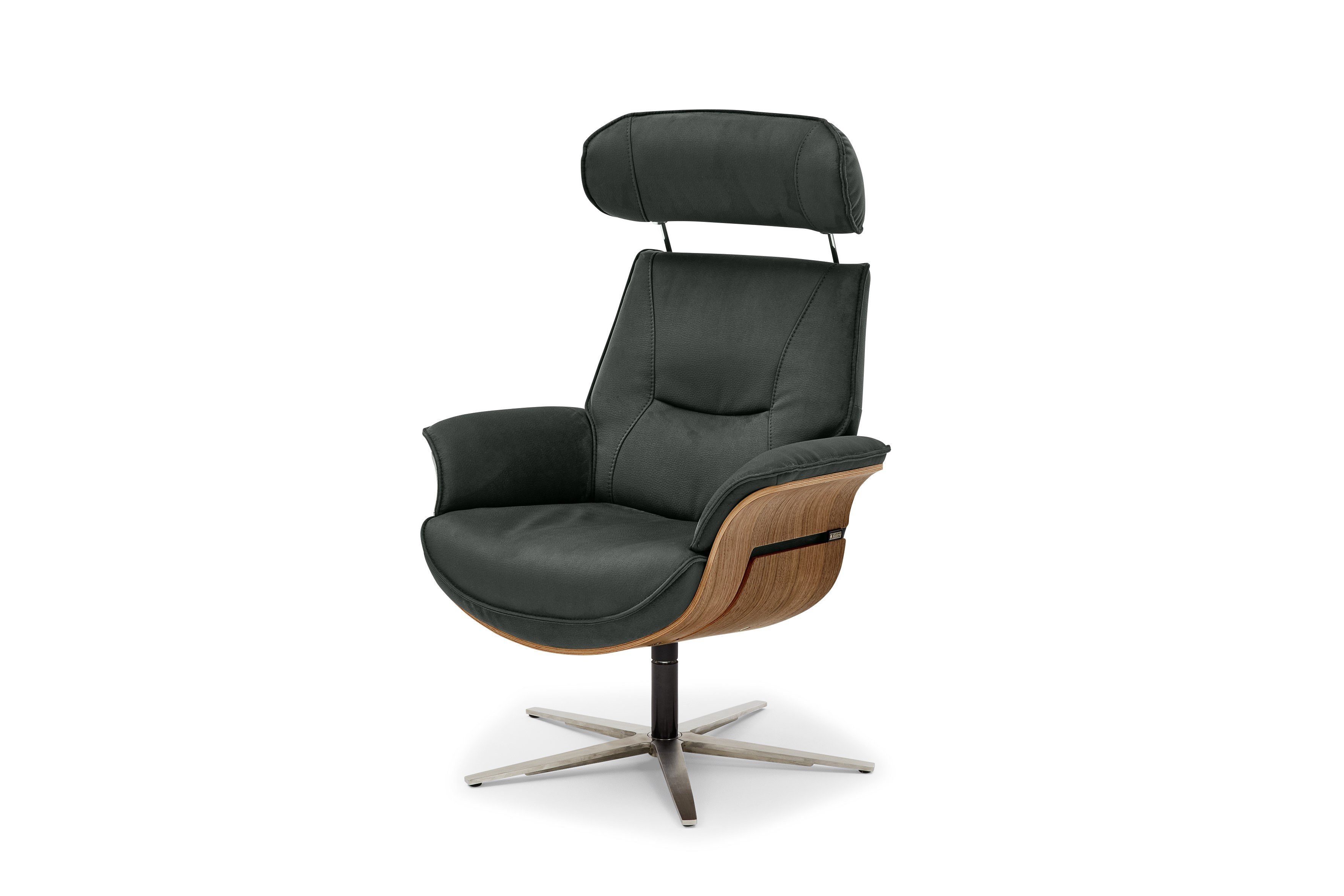 Musterring Relaxsessel MR 276, Holzschalensessel inkl. passendem Hocker, 5 Jahre Garantie