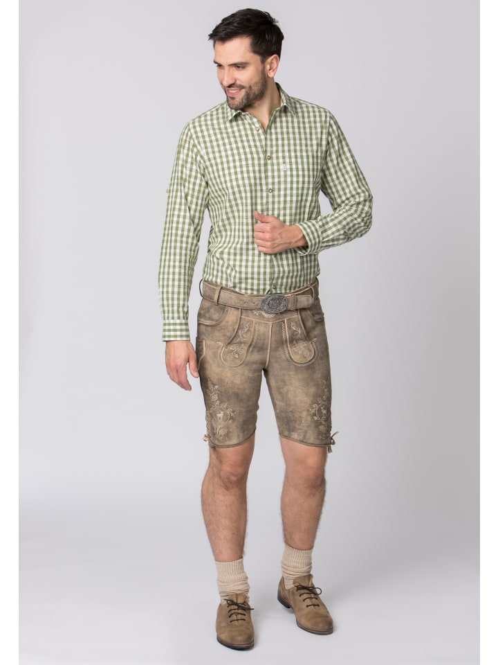 Stockerpoint Stockerpoint Trachtenlederhose Girgl in schilf gespeckt günstig kaufen