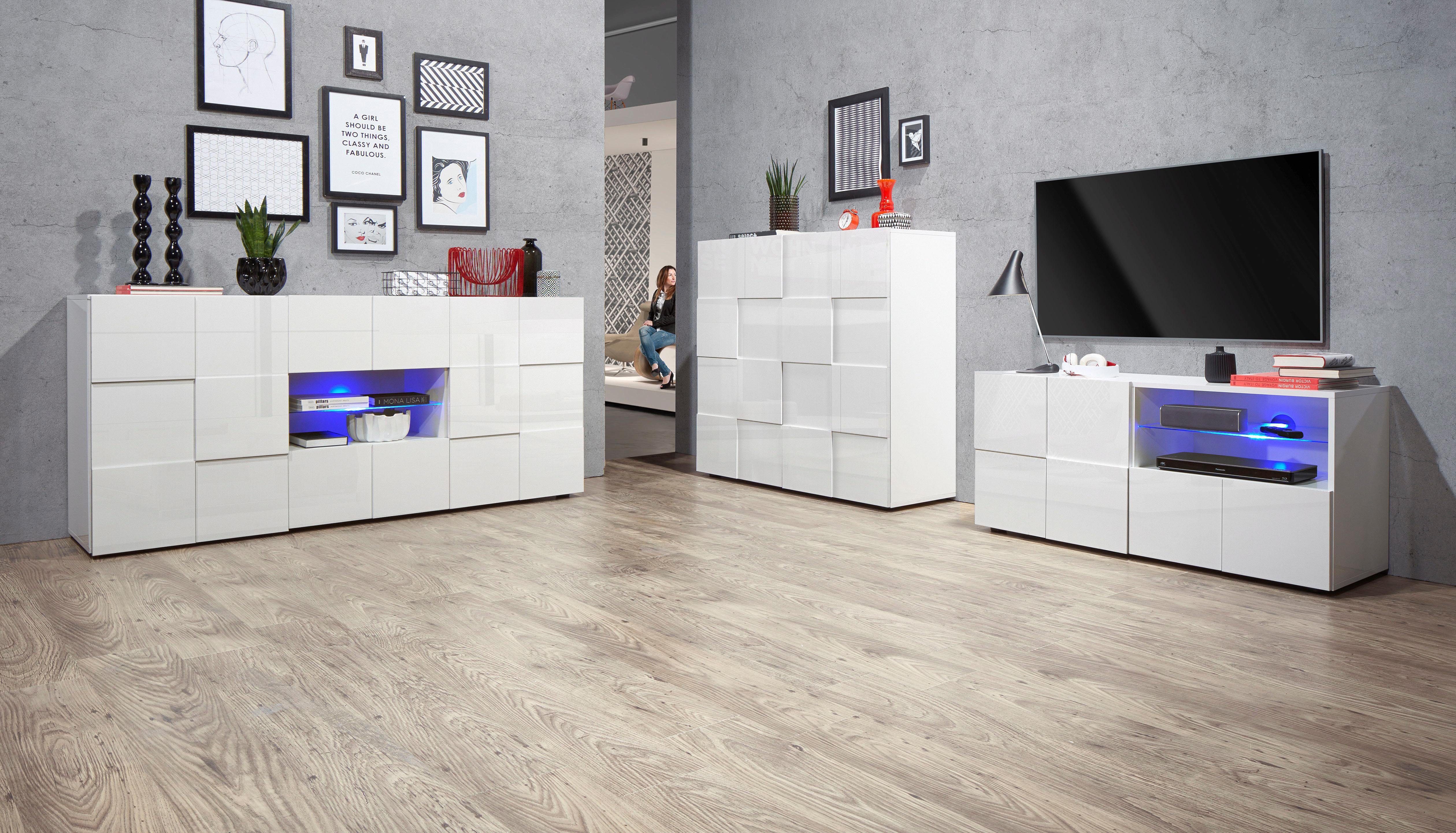 LC Highboard Dama, Breite 121 cm