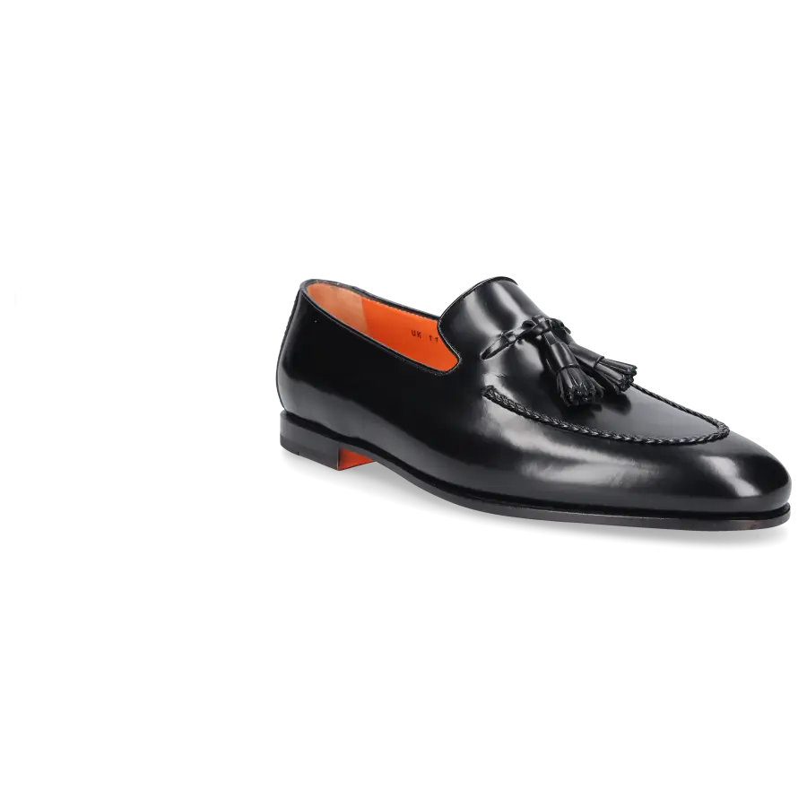 Santoni - Loafer MCNC18 Kalbsleder - schwarz