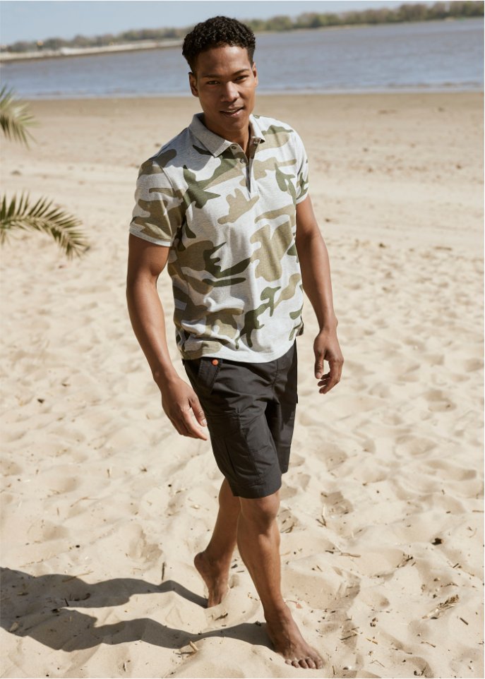 Schlupf-Cargo-Bermuda, Regular Fit