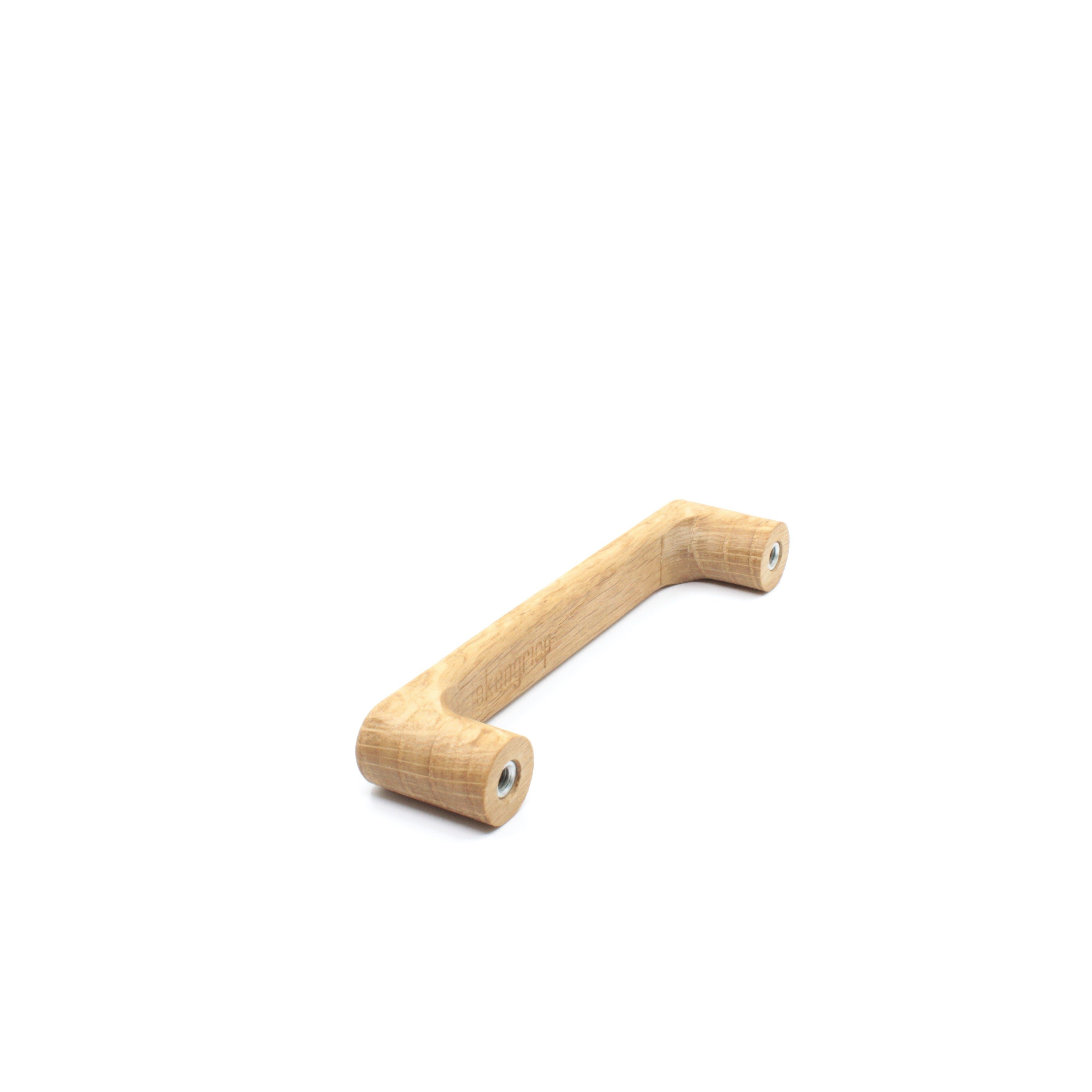 ekengriep Möbelgriff 255, Holzgriff aus Eiche für Küche, IKEA Schrank, Schubladen usw.