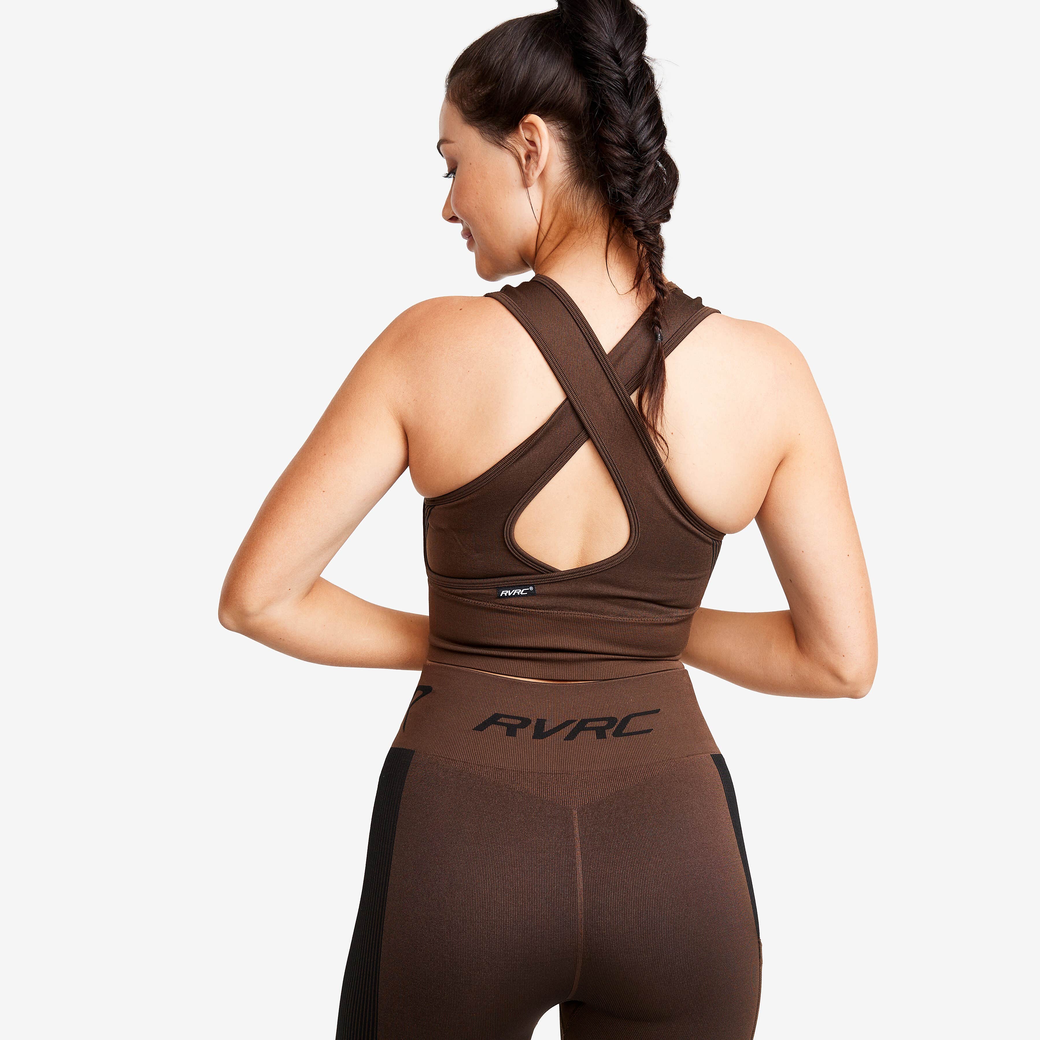 Descent Seamless Top Femme Chocolate Chip