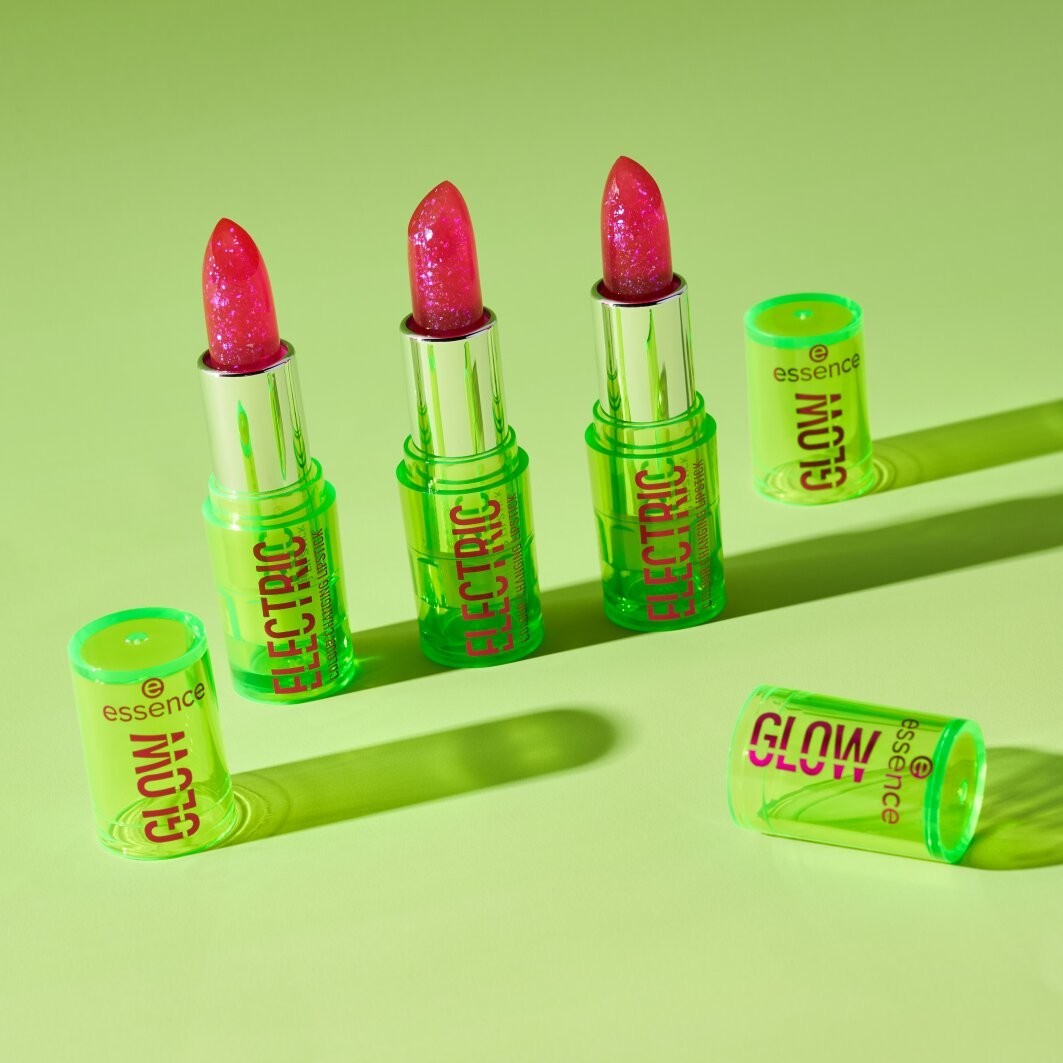 Essence ELECTRIC GLOW color-changing lipstick stick