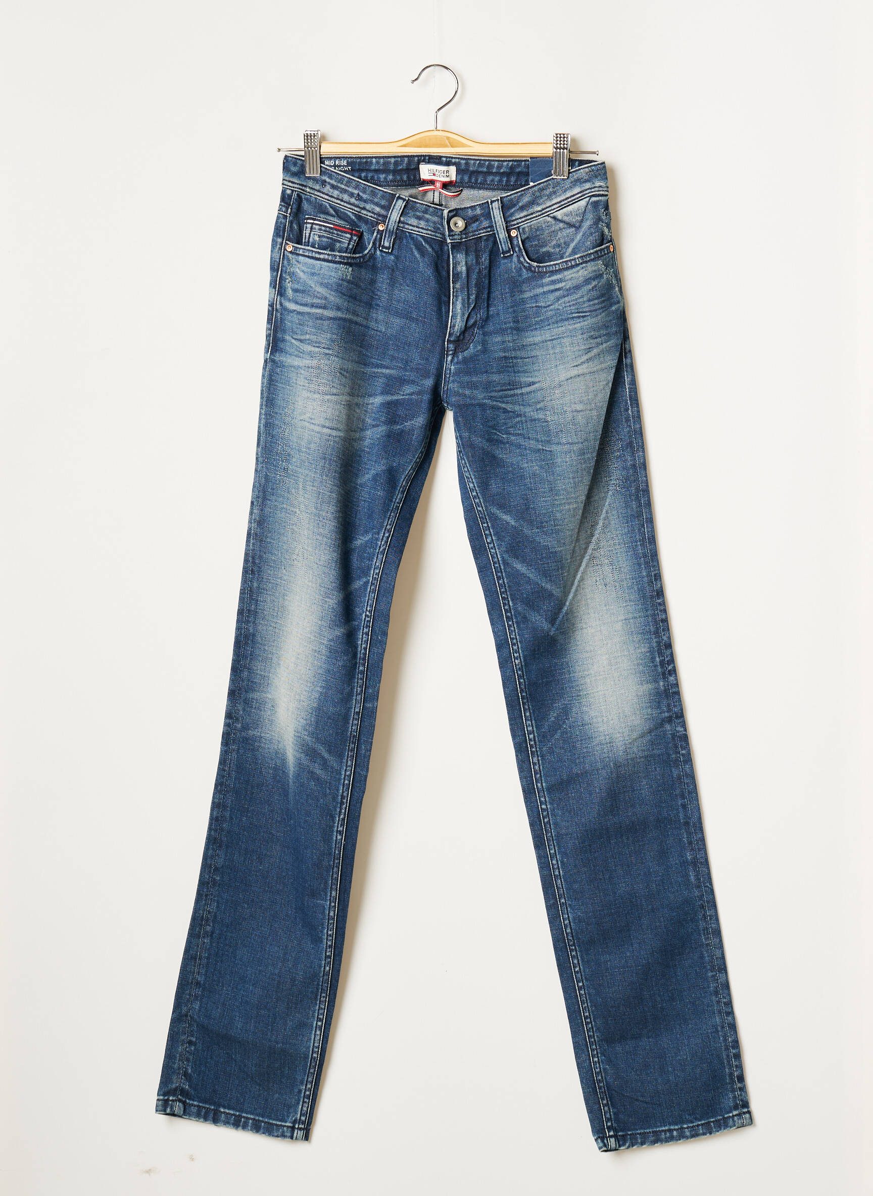 Tommy Hilfiger Jeans Coupe Droite Femme couleur bleu