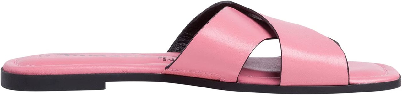 TAMARIS Pantoletten lila/pink Komfort Pantolette, Pink