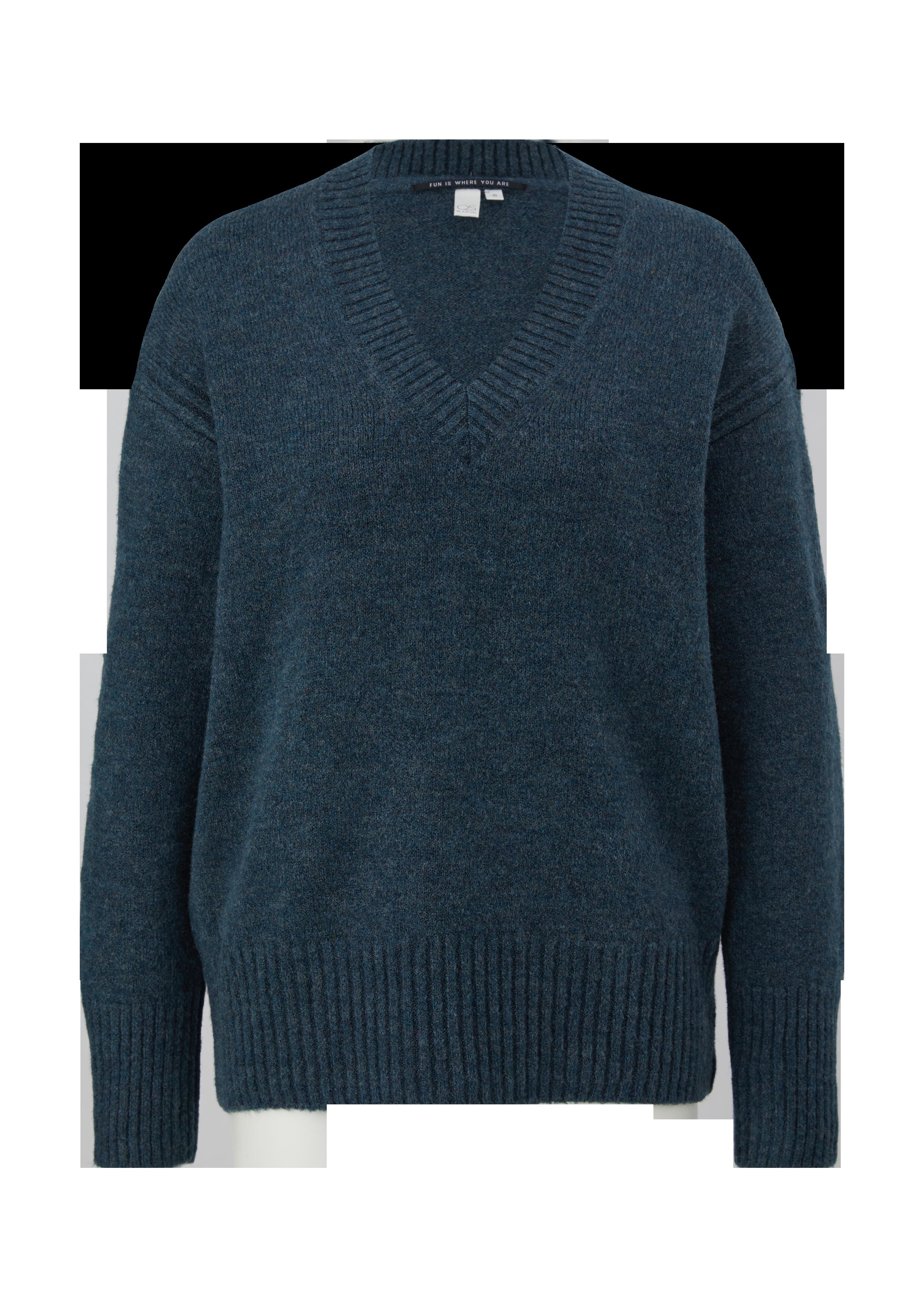 Strickpullover mit V-Ausschnitt  2151118-69W0