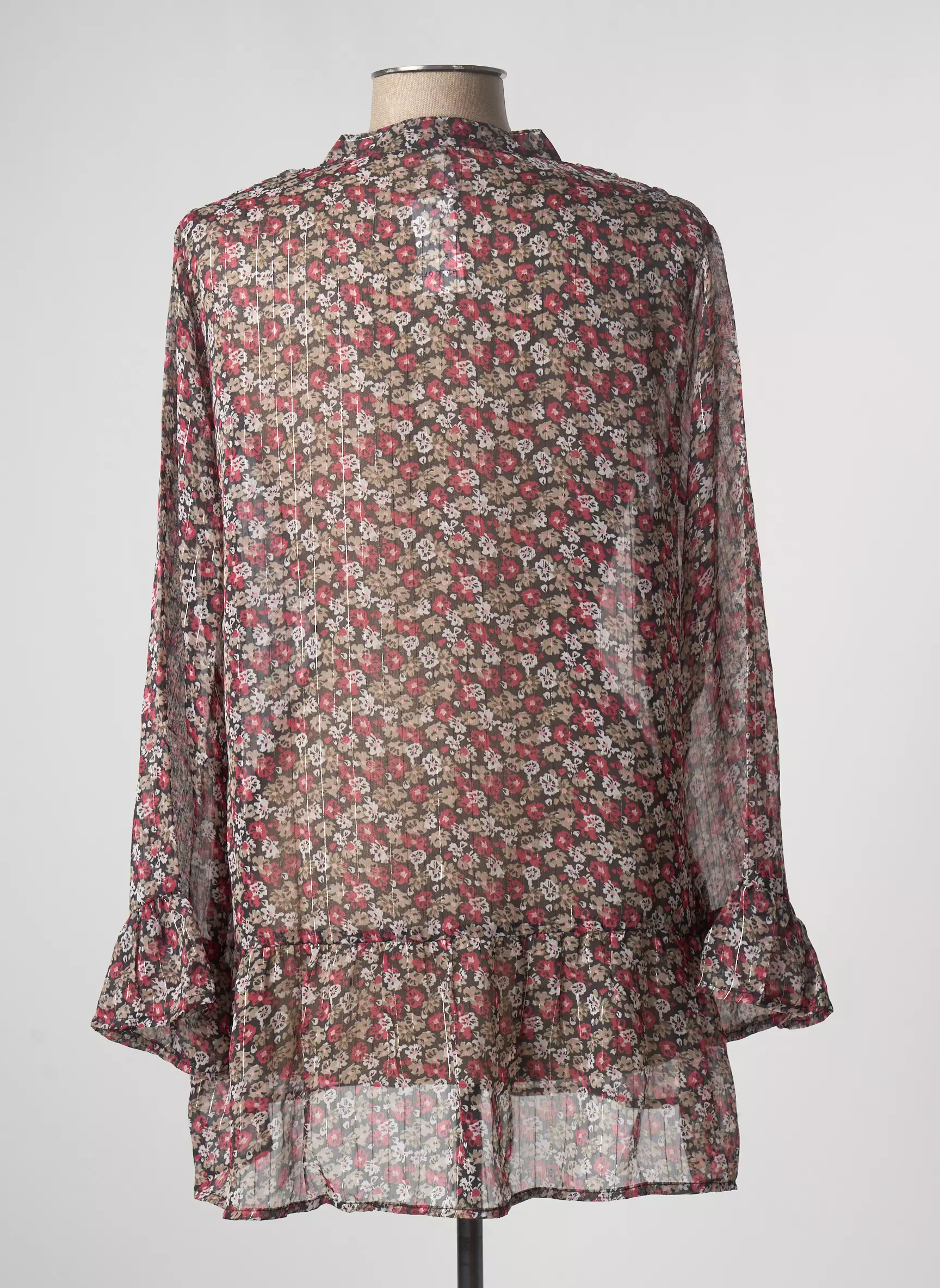 Blancheporte Tuniquemanchelongue Femme couleur rouge