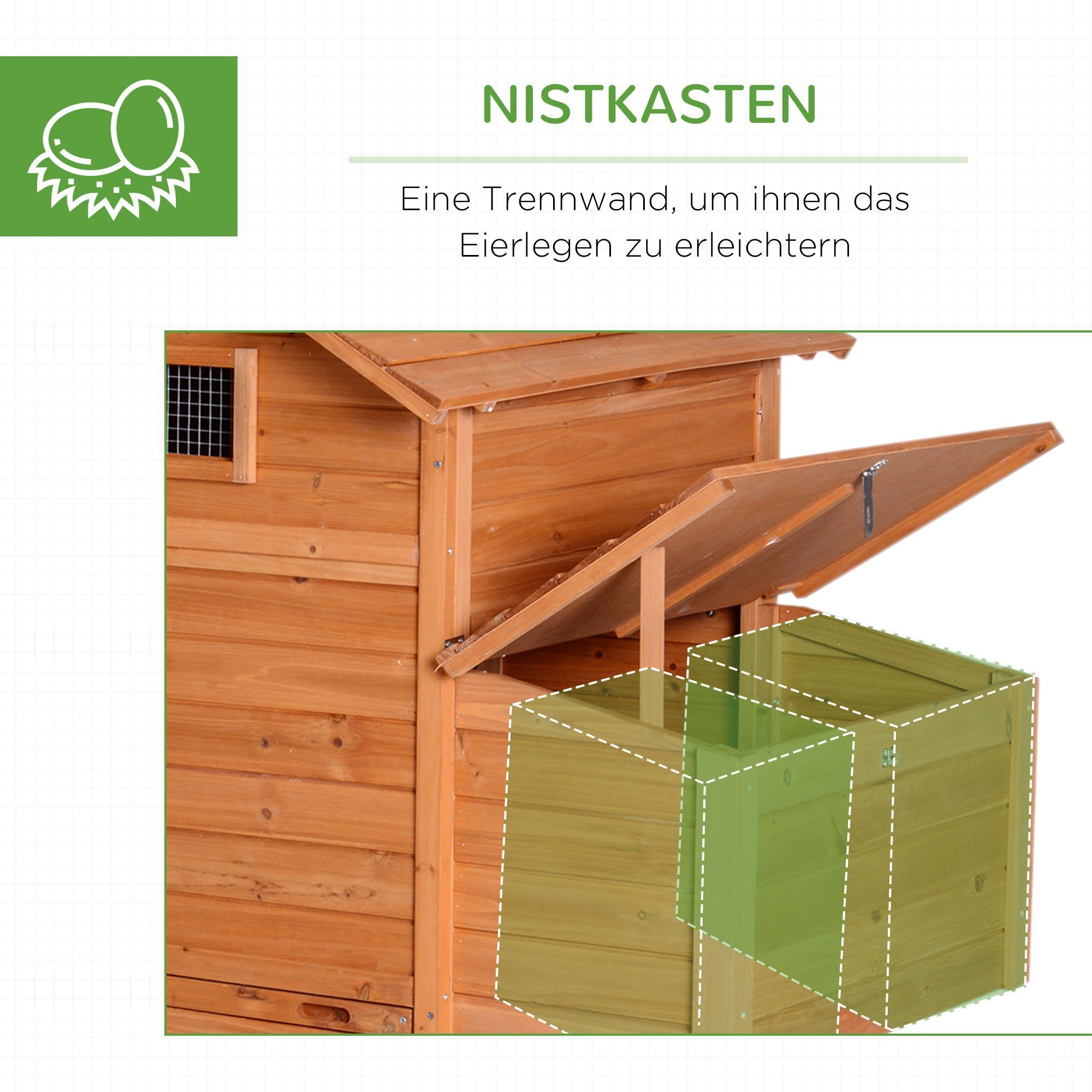 PawHut Hühnerstall