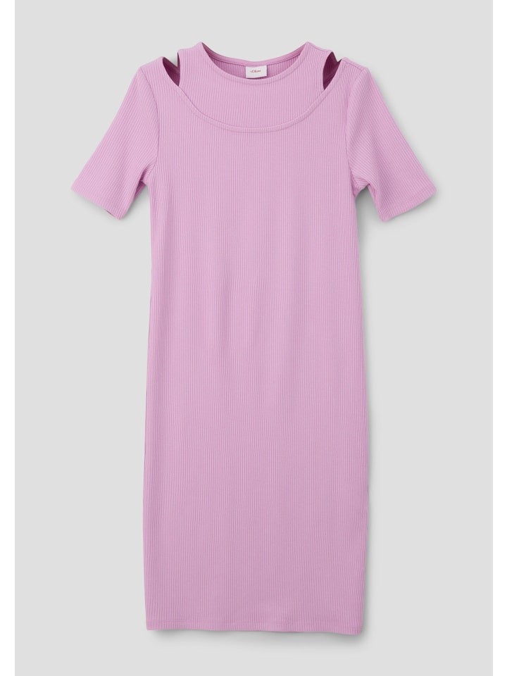 s.Oliver Kleid kurz in Pink günstig kaufen
