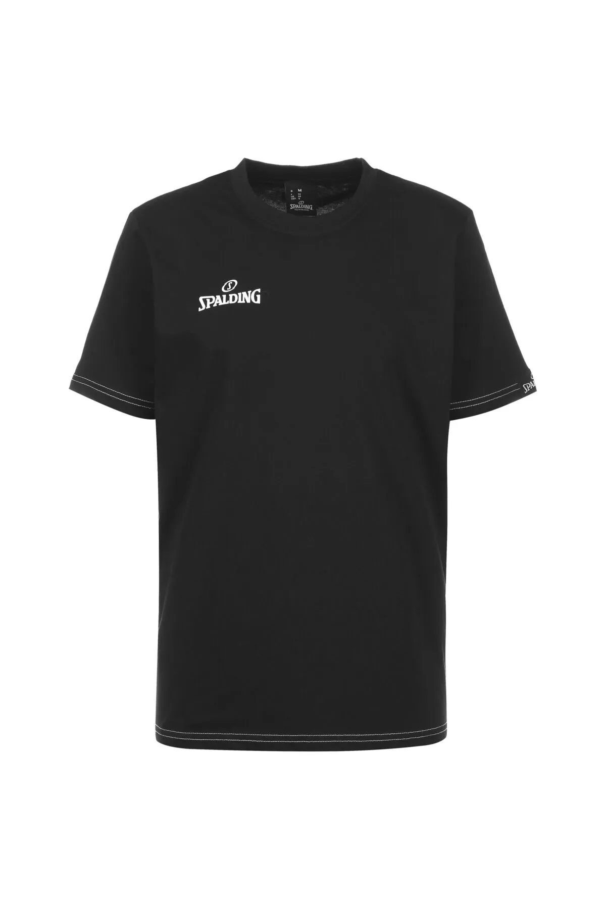 SPALDING  T-Shirt - Schwarz - Regular Fit
