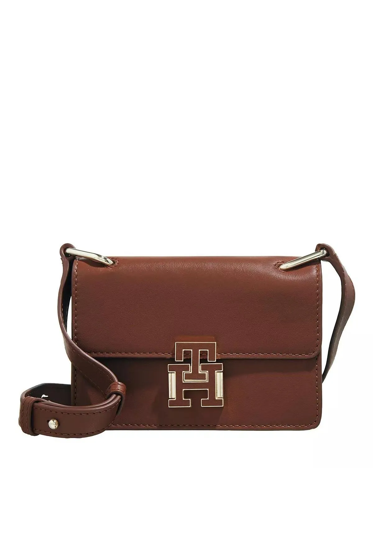 Tommy Hilfiger  Pushlock Leder Mn Crossover Co Cognac