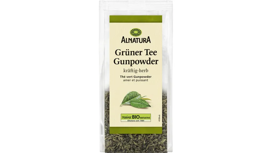 Alnatura Bio Grüntee Gunpowder 100 g