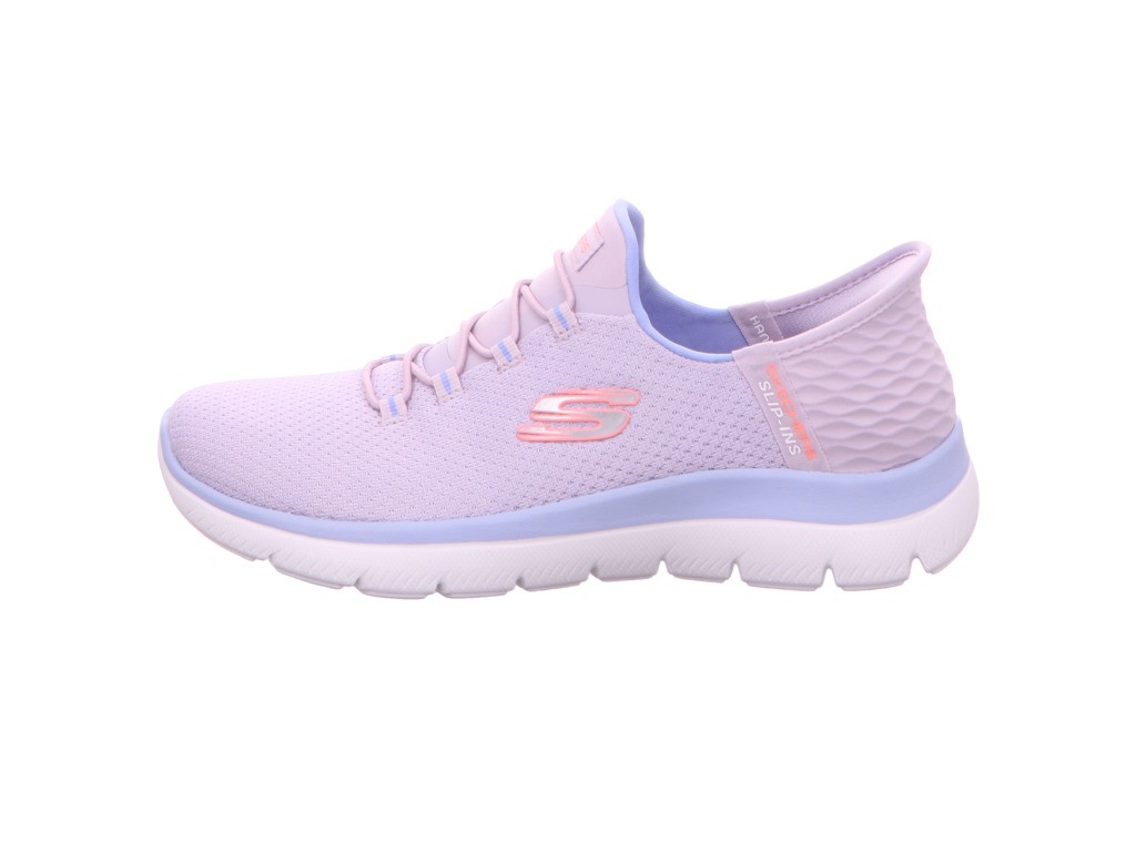 SKECHERS Freizeit Schnürer silber