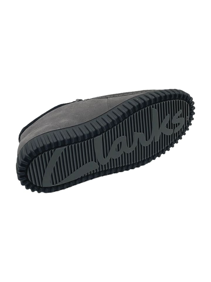 Clarks Mokassins Schnürschuhe in Grau günstig kaufen